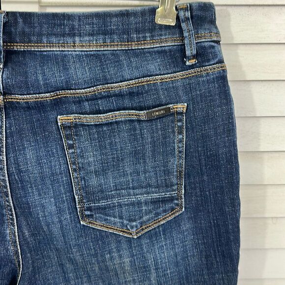 Chico's Girlfriend Crop Jeans Size 1.5 Size 10 So Slimming High Rise Denim - Picture 7 of 13
